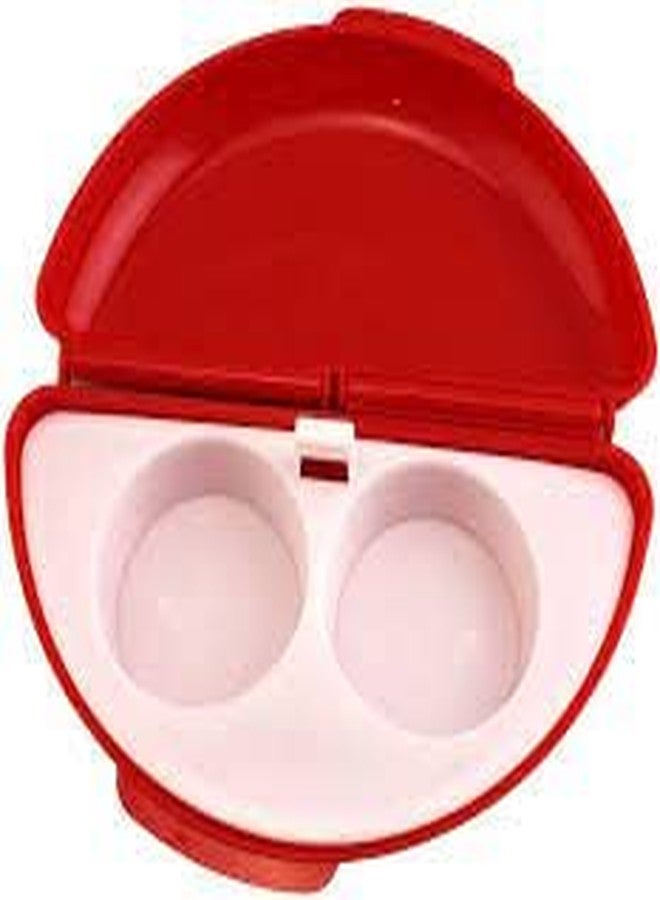 AMBSS SYS Two in One -Microwave Omelet Maker + Egg Poacher All In One Dish On The Go Quick N Easy Breakfast BPA Free Plastic - Image 4
